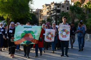 يوم من أجل الإنسانية في داريا جمعية نور