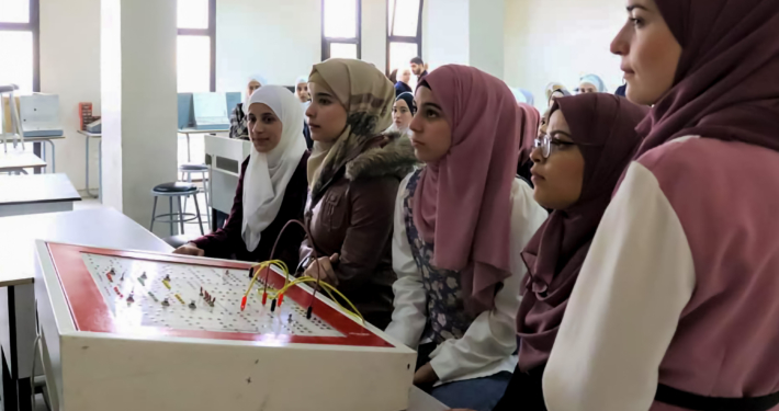 رحلة علمية ليافعات الغوطة الشرقية إلى المعهد التقاني للحاسوب
