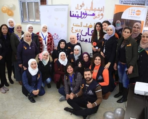افتتاح حملة 16 يوماً في مركز نور بحمص