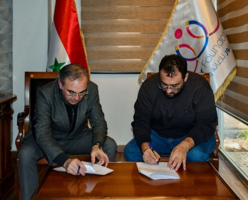توقيع اتفاقية بين جمعية "نور" ومؤسسة "مدارات"