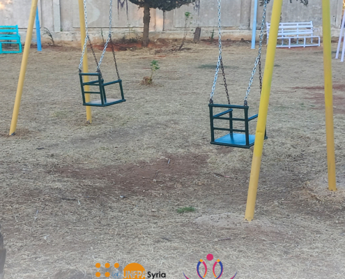 "المحبة ضحكة ولعبة".. مبادرة لتأهيل مساحة آمنة للأطفال في القنيطرة